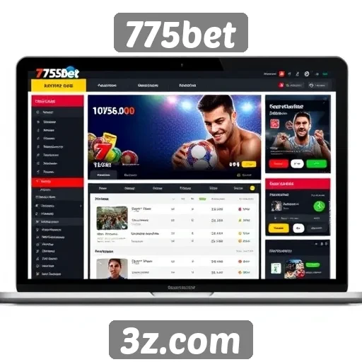 Avaliação da interface e usabilidade do 775bet